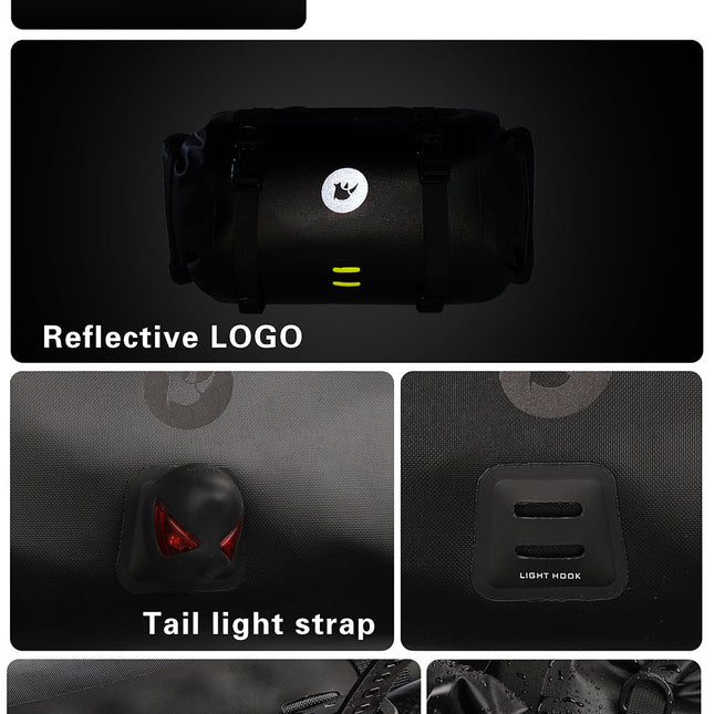 12 Liter 2-piece Handlebar Roll Pack - includes 5 spacers