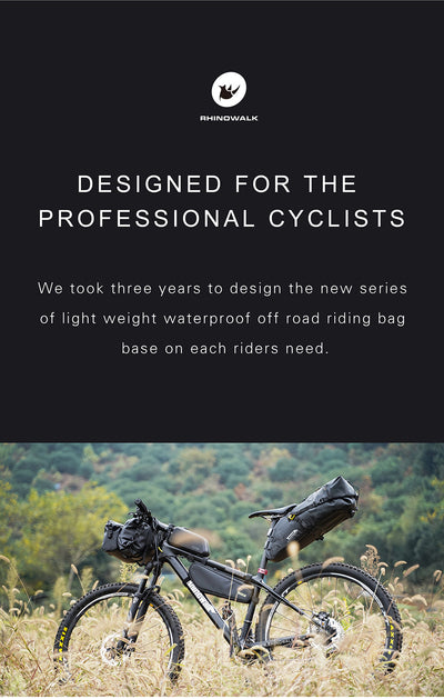 12 Liter 2-piece Handlebar Roll Pack - includes 5 spacers