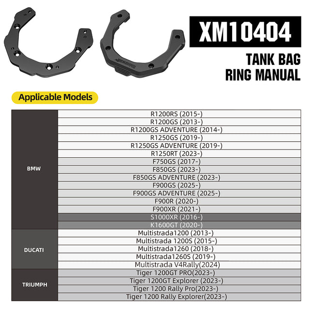 Mechanic Series x 5.6L Magnetic Tank Bag