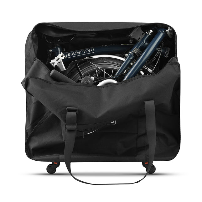Folding Bike Transport Bag with Wheels image 02