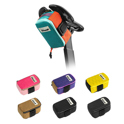 Seven color options for the Rhinowalk BCT0218 bike saddle bag