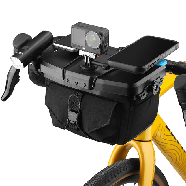 Black Rhinowalk Space Station 3.3L modular bicycle handlebar bag - product view 11