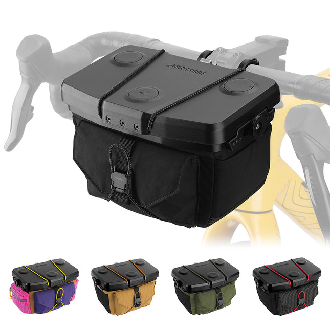 Five color options for the Rhinowalk Space Station 3.3L bicycle handlebar bag