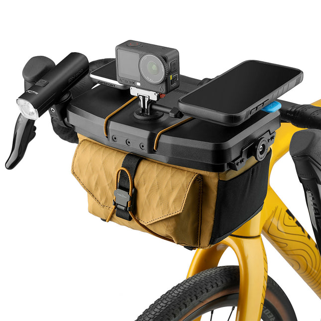 Khaki Rhinowalk Space Station 3.3L modular bicycle handlebar bag - product view 11