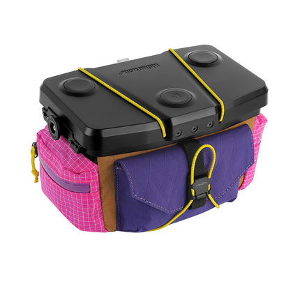 Purple Rhinowalk Space Station 3.3L modular bicycle handlebar bag - product view 01