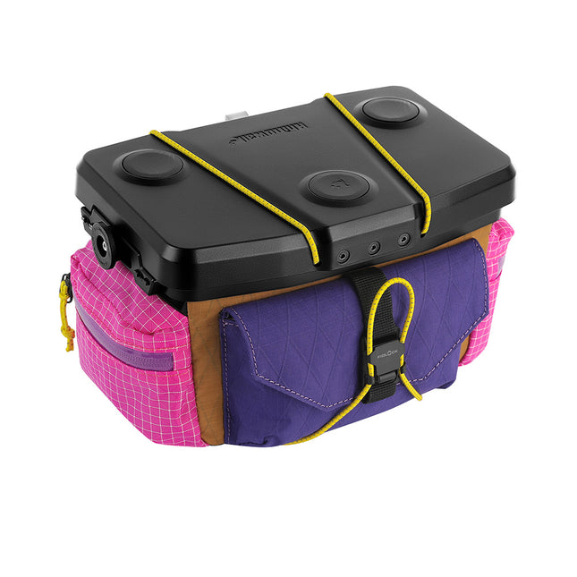Purple Rhinowalk Space Station 3.3L modular bicycle handlebar bag - product view 01
