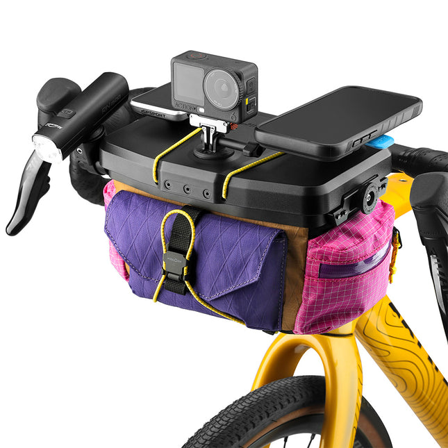 Purple Rhinowalk Space Station 3.3L modular bicycle handlebar bag - product view 11