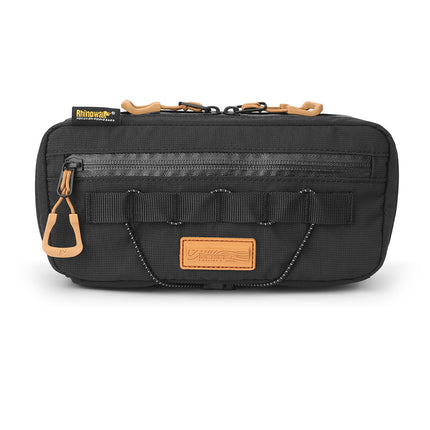 Black Rhinowalk Nomad 2.5L bicycle handlebar bag product view 2