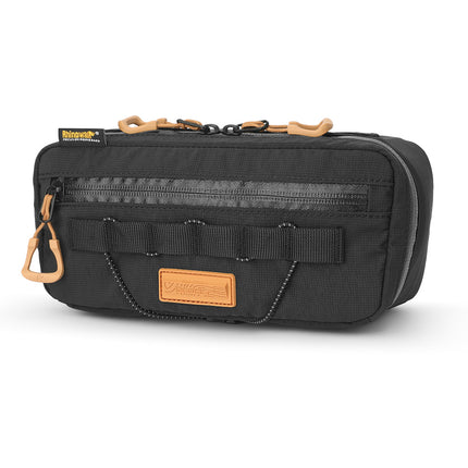 Black Rhinowalk Nomad 2.5L bicycle handlebar bag product view 5