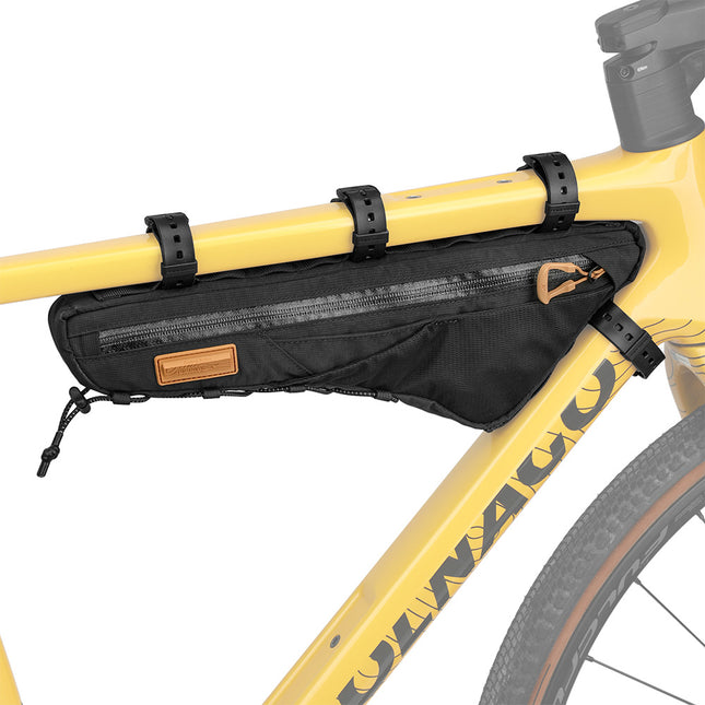 Black Rhinowalk Nomad 1.7L slim bicycle frame bag product view 7