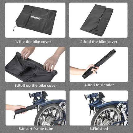 Ultralight Folding Bike Carry Bag for Brompton image 01