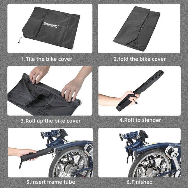 Ultralight Folding Bike Carry Bag for Brompton image 01