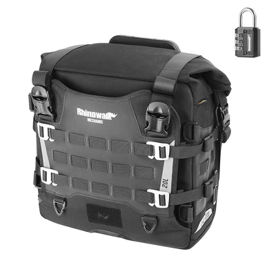 35L Motorcycle Side Bag – Quick Release Waterproof Saddlebag
