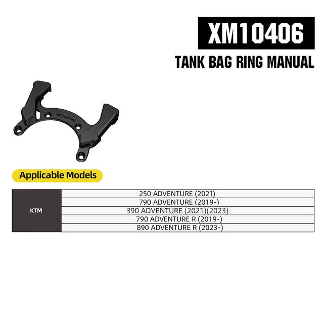 Rhinowalk MJX2011 XM10406 magnetic adapter fitment chart