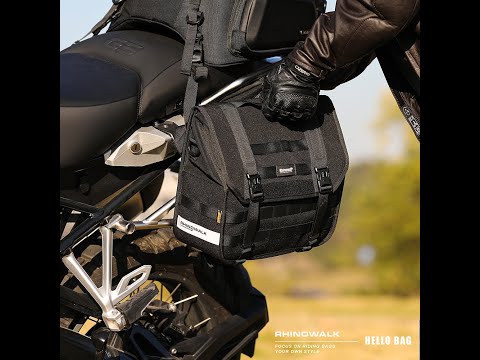 13l Motorcycle side bag