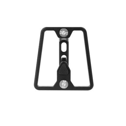 Rear view of the black BFJ1502 carrier block and mounting points