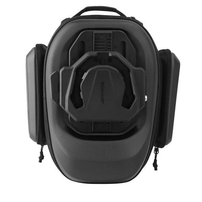 Underside of MJX2014 showing the magnetic quick-release rail mount