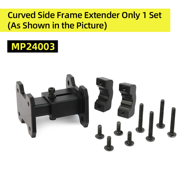 Rhinowalk MP24003 curved side-frame rack extender kit with mounting hardware