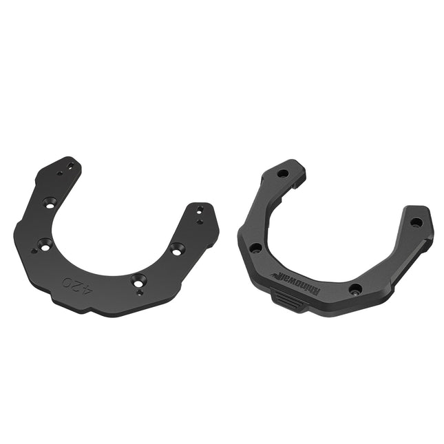 Black Rhinowalk XM10420 motorcycle tank-ring adapter; bag sold separately