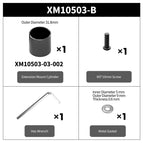XM10503-B — 31.8mm Aluminum Extension Tube