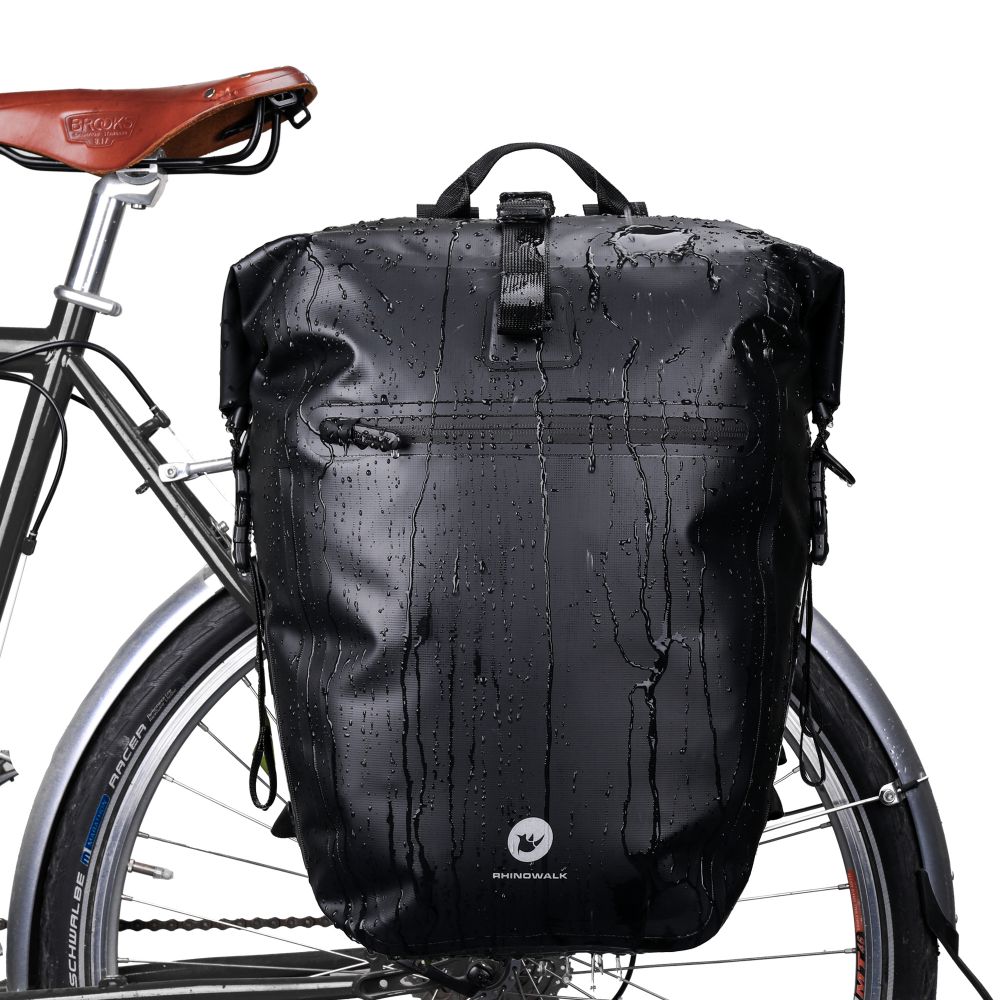 27 Liter Bike Waterproof Panniers Backpack – Rhinowalk