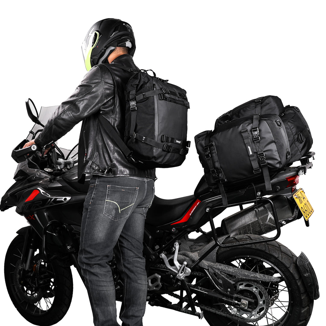 Amazon.co.jp: Rhinowalk バイク用 シートバッグ ツーリング