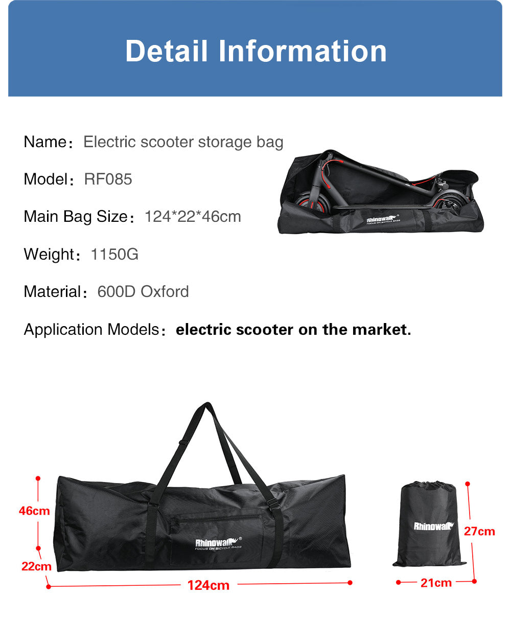 Electric Scooter Transport Rhinowalk Official Store
