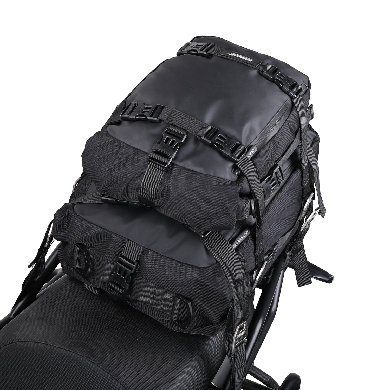 Rhinowalk Motorcycle Bag Saddle Bags Luggage 10L&20L&30L Tail Bag  Waterproof Inner Bag Multi-function Outdoor Riding Backpack