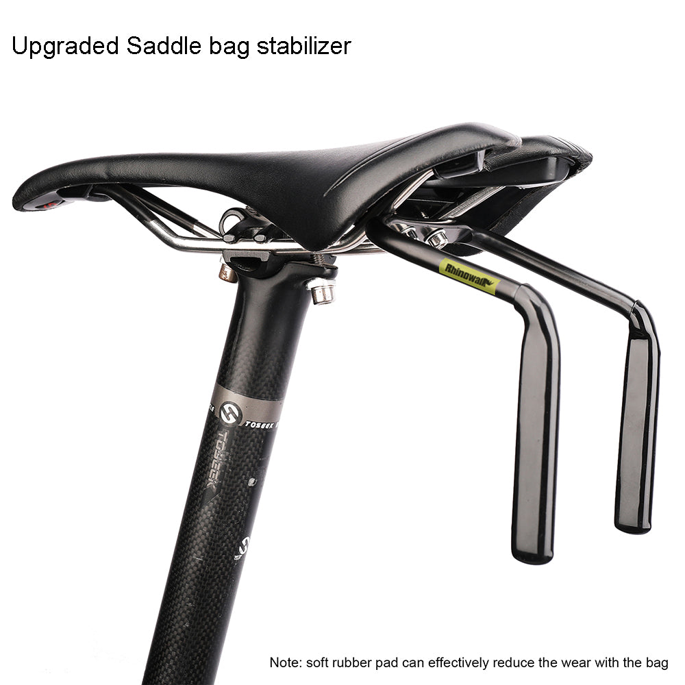 The Roll saddle bag - XPAC - Yellow – Vagabon Cycling Bags