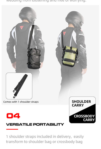 6L Waterproof Crash Bar Bags