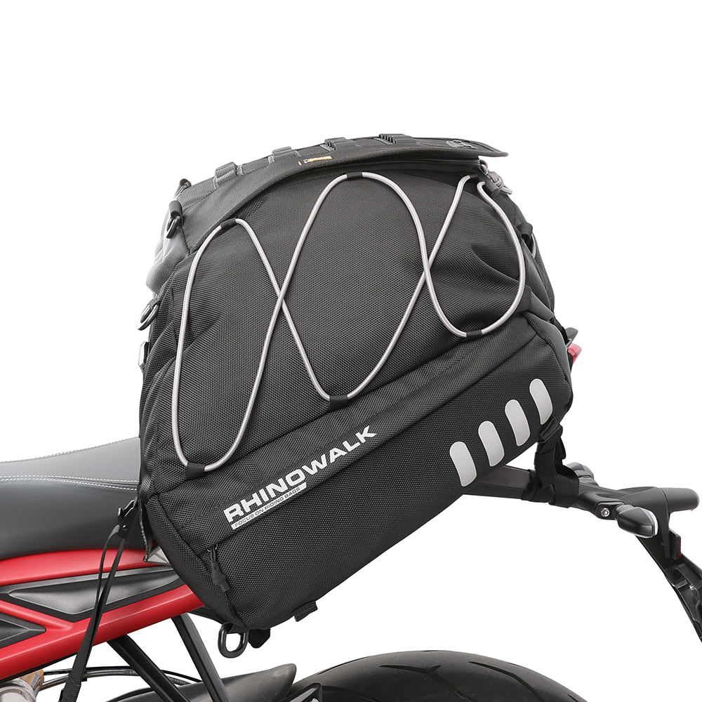 35L-50L Motorcycle Tail Bag with Expandable – Rhinowalk Official Store