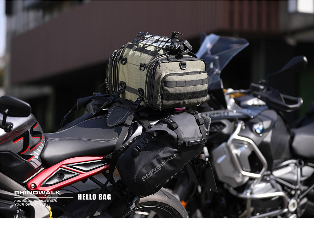 19-26l Motorcycle Tail Seat Bag