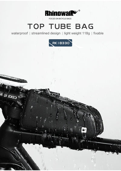1.2 Liter Waterproof Bike Top Tube Bag - RK18330