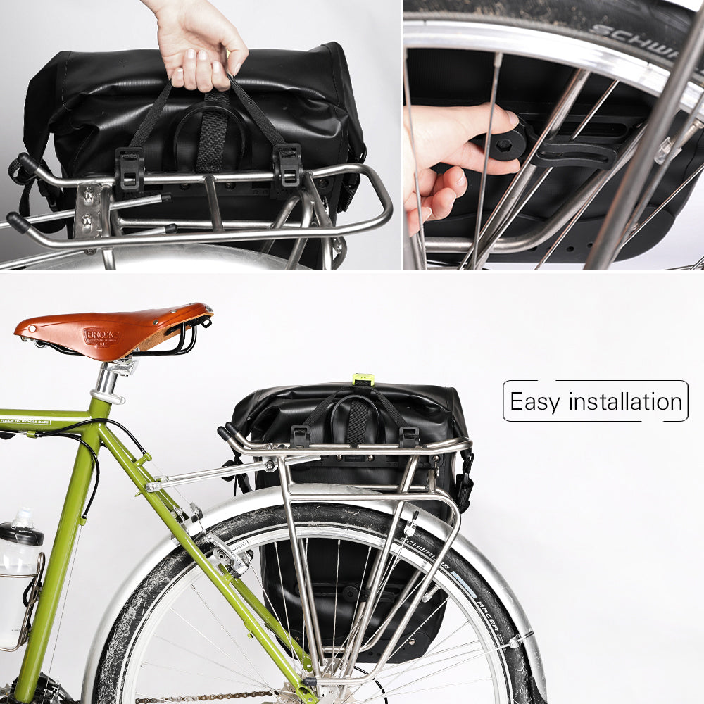 20 Liter Waterproof Bike Pannier Bag – Rhinowalk Official Store