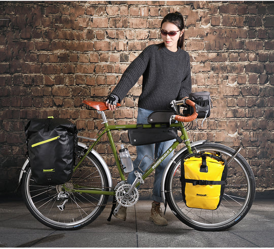 27 Liter Waterproof Pannier Bike Bag Rhinowalk Official Store