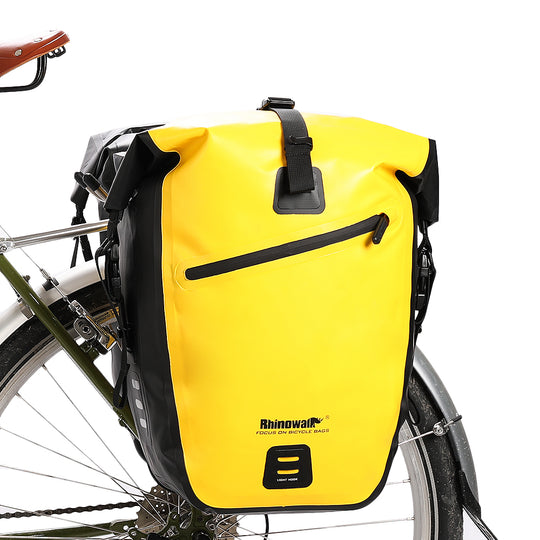 ROCKBROS Bike Pannier Waterproof 27L Large Capacity hotsell Bike Bag, yellow, 2