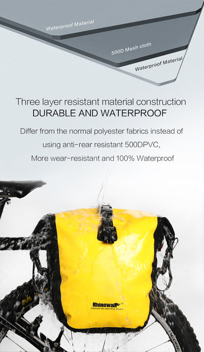 20 Liter Waterproof Bike Pannier Bag