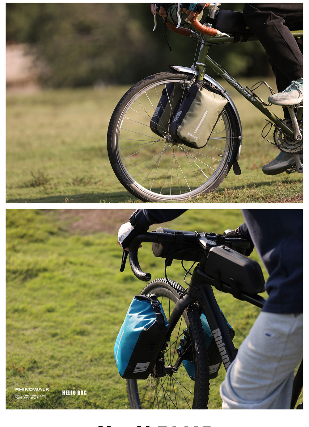 人気を誇る RawLow Mountain Works Bike'nHikeFrontBag バッグ