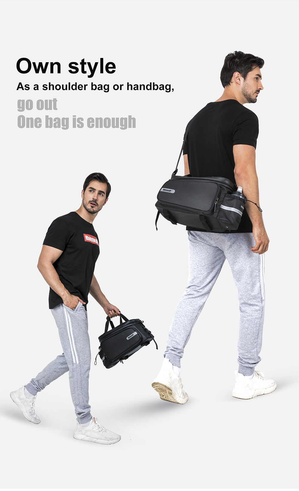 Luggage Carrier Bag with Expandable