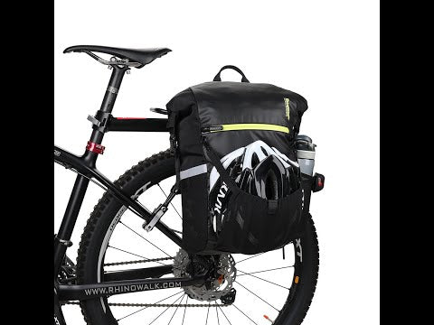 24L Bike Pannier Bag Backpack